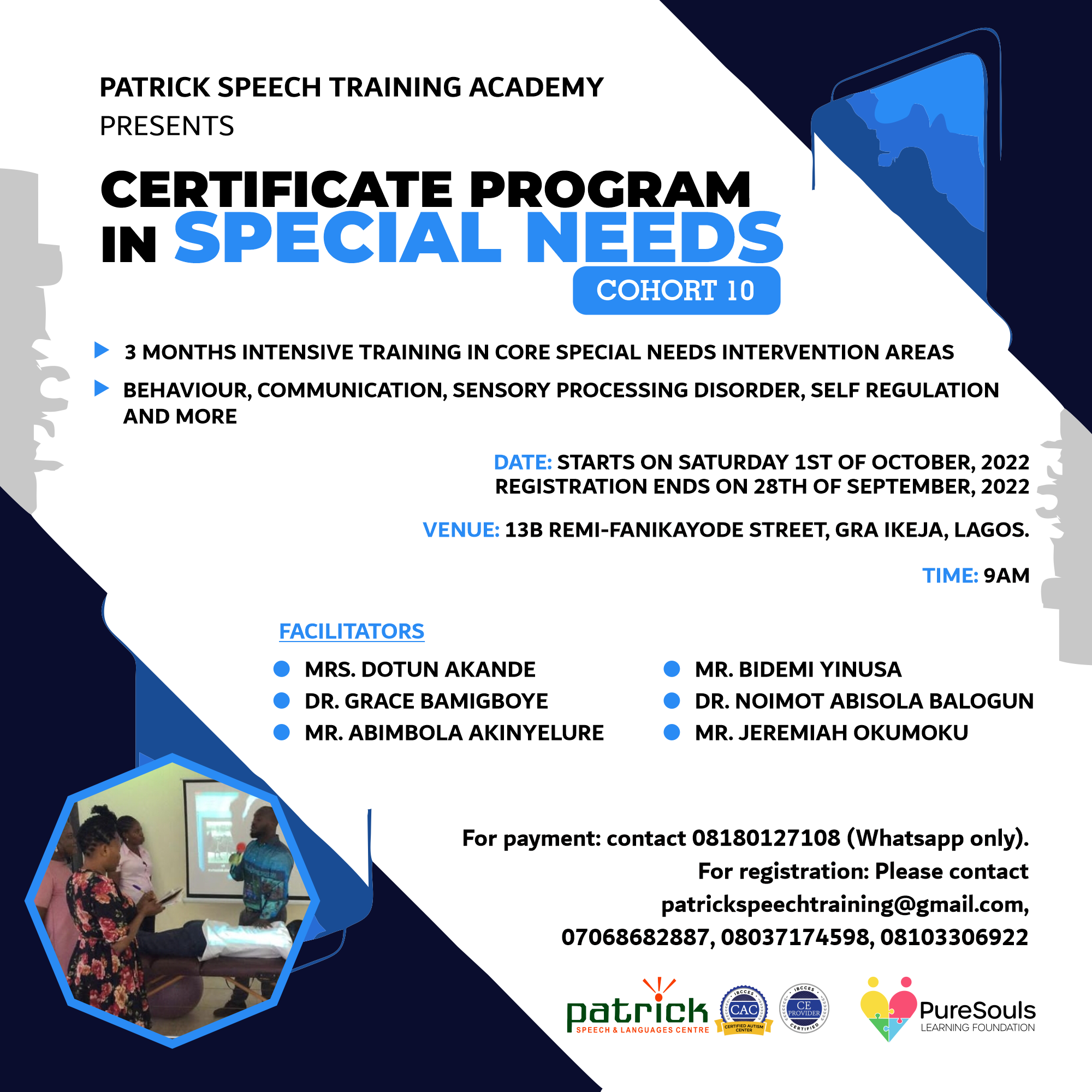 Certificate Program in Special Needs